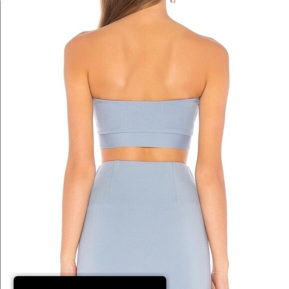 NBD Wailea Bandeau Criss Cross Tie  Bra Top‎ XS NWT - Picture 3 of 13